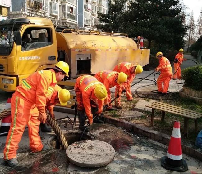 固始市政管道清淤